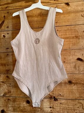 Urban Nation One-Piece Bodysuit with Sun Embroidery